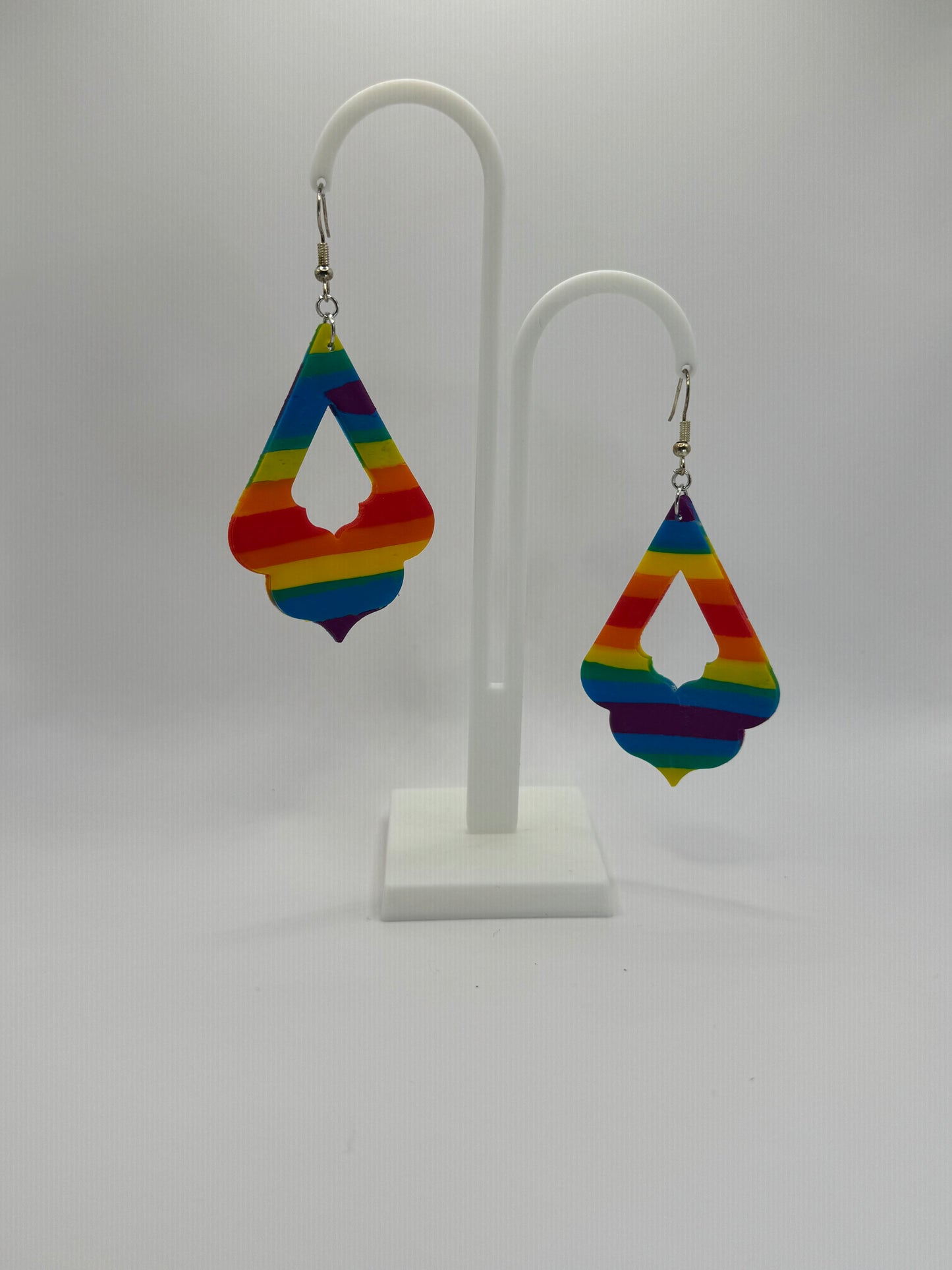Rainbow Scalloped Earrings *LIMITED EDITION*