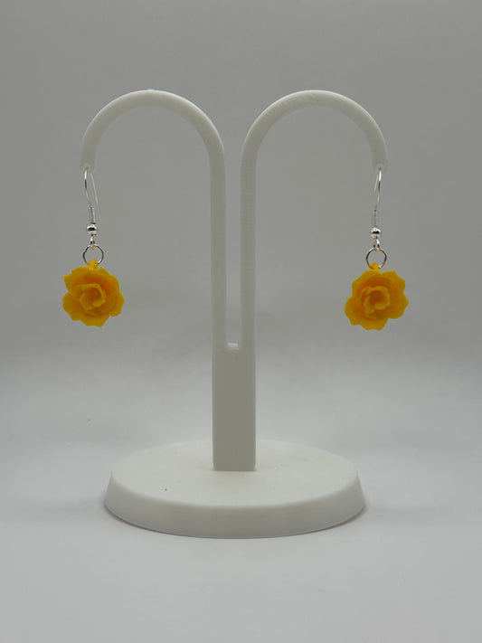 Mini Rose Earrings